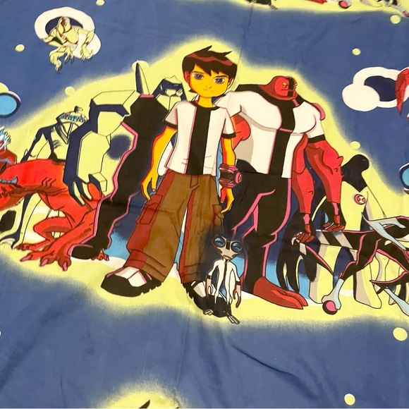 Ben 10 Full Flat Sheet JC Penney Bedding - Picture 3 of 15